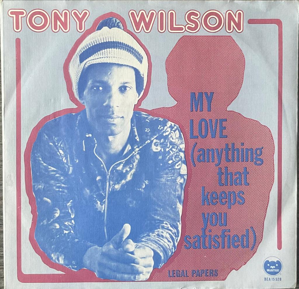 Tony Wilson - My love (NL’77) ALS NIEUW, Verzenden
