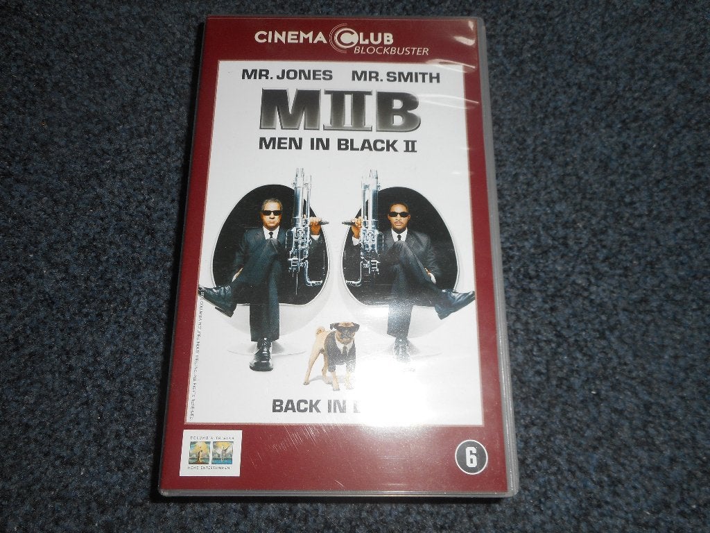 MEN IN BLACK 2! Top Sf/Aktie Komedie met W.Smith Op VIDEO!, Verzenden, Science Fiction en Fantasy, Nieuw in verpakking, Vanaf 12 jaar