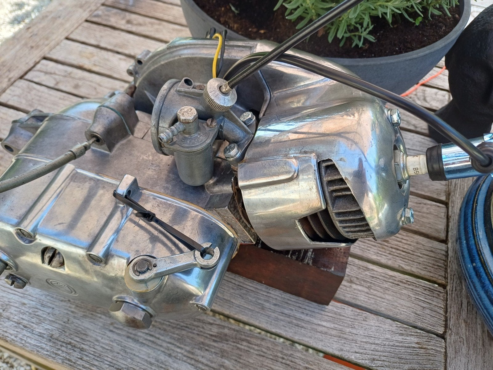 Puch 2 handversnelling motorblok, Ophalen of Verzenden, Gebruikt, Blok