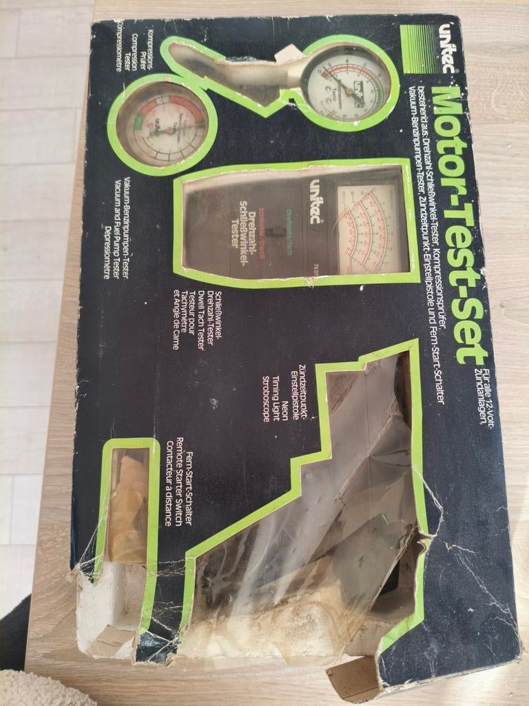 Auto Motor test set., Ophalen