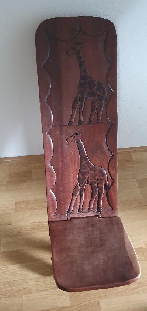 Afrikaanse stoel, Ophalen