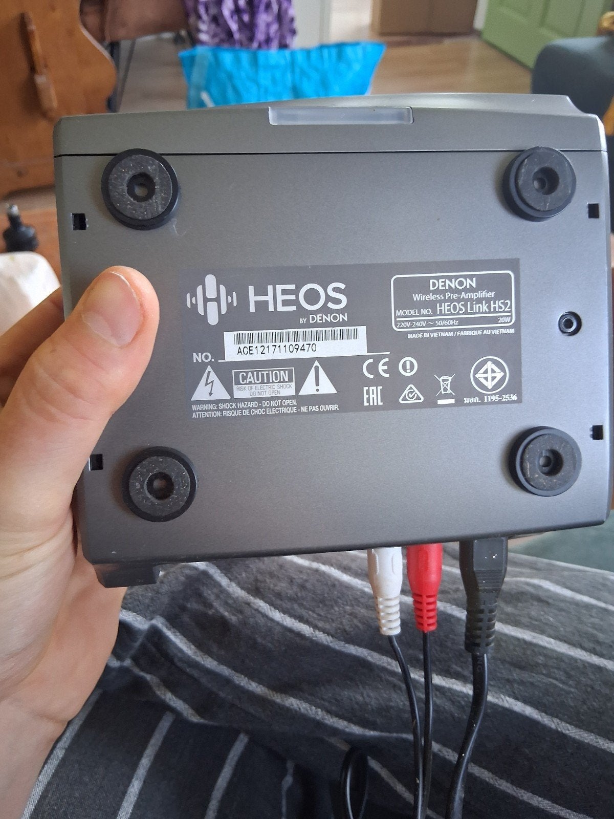 Denon HEOS Link HS2 Draadloze Voorversterker, Denon, Ophalen of Verzenden, Minder dan 60 watt, Gebruikt