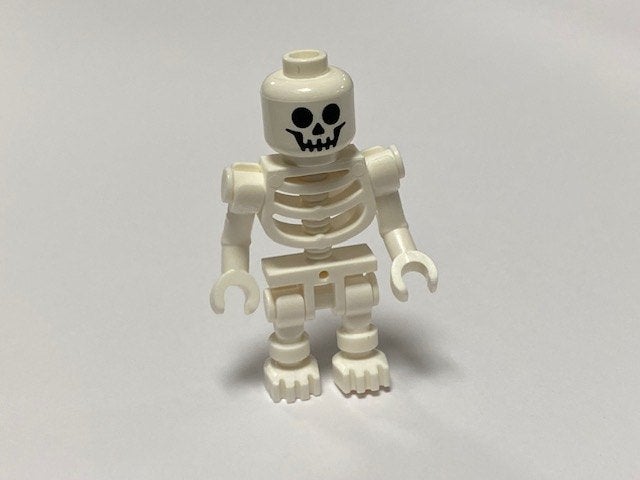 Lego City Minifiguur gen047 Skeleton, Overige thema's, Lego, Nieuw, Ophalen of Verzenden