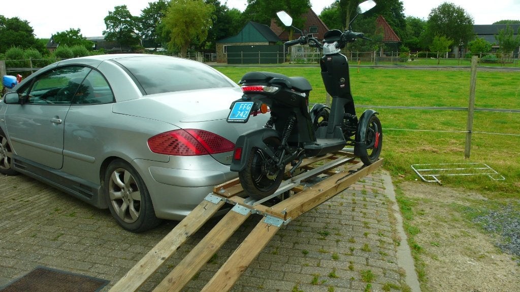 Elektrische 3-wiel Scooter Doohan Itango. Kan op trekhaak., Fietsen en Brommers, Steps, Ophalen, Zo goed als nieuw, Elektrische step (E-scooter)