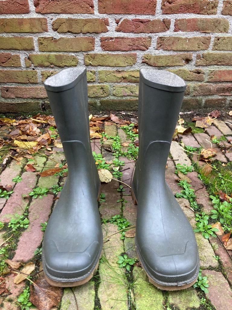 Rubber laarzen rubberen regenlaarzen kaplaarzen maat 47, Tuin en Terras, Werkkleding, Zo goed als nieuw, Dames, Heren, Laarzen