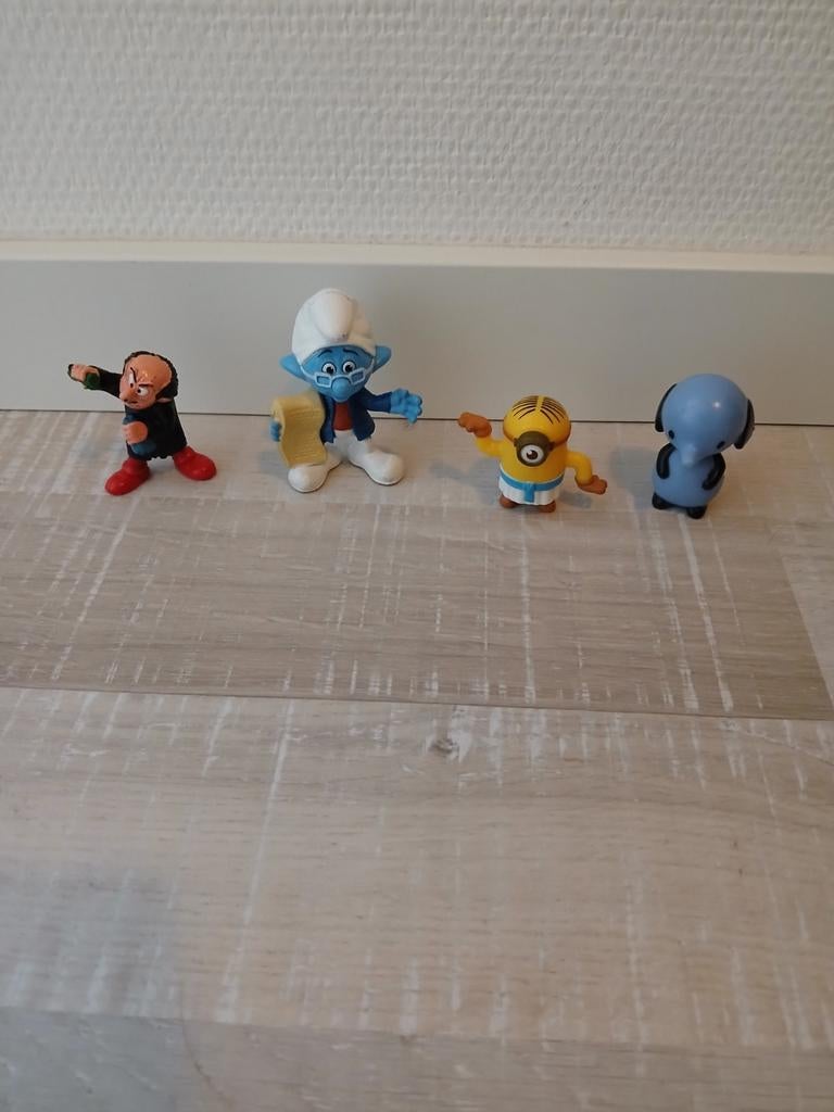 Poppetjes: Bing, Smurfen, Minion en meer - Leuke verzameling, Ophalen of Verzenden, Gebruikt