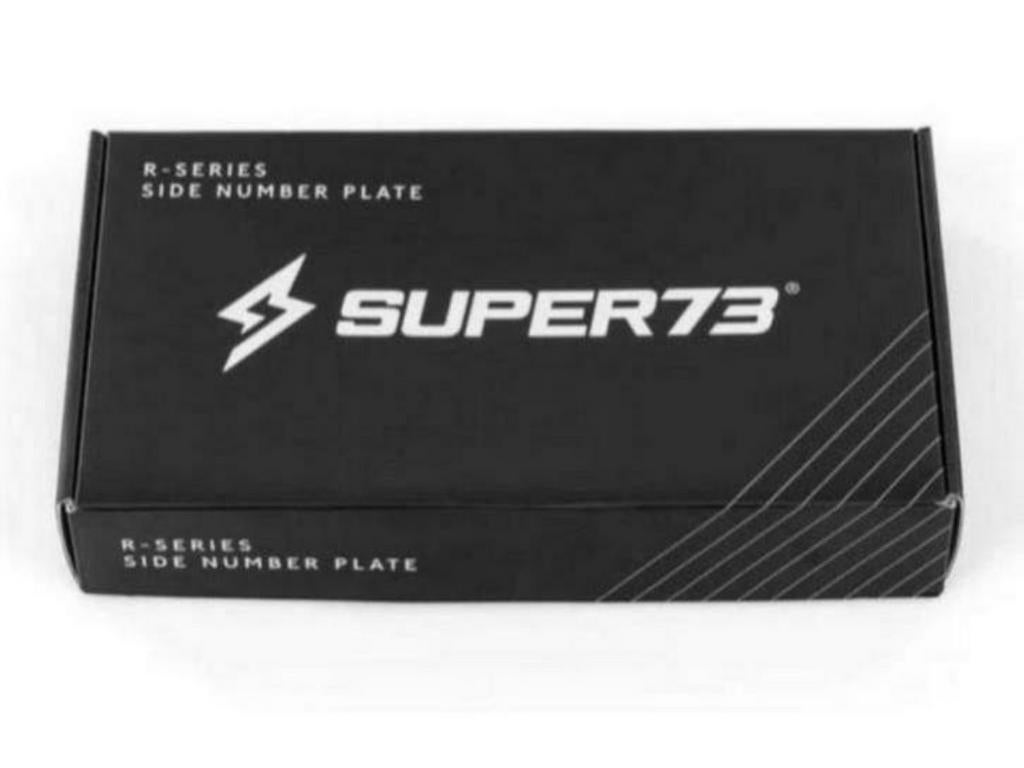 SUPER73 R-SERIES NUMBER PLATES, Ophalen of Verzenden