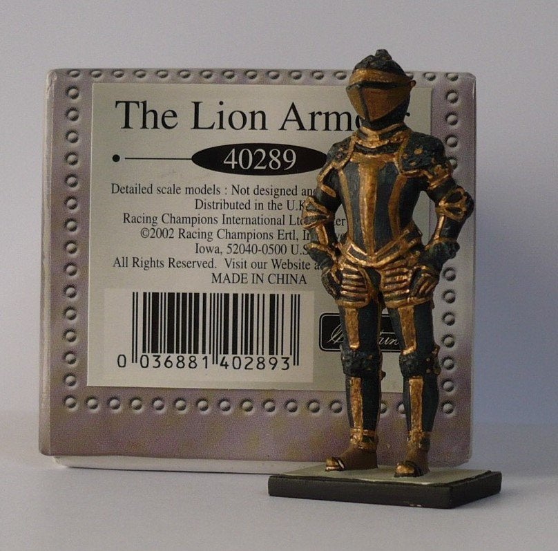 tinnen soldaatje uit 2002 ‘The Lion Armour’, Ophalen of Verzenden, Nieuw