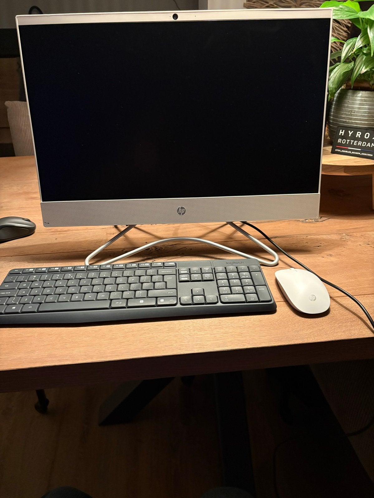 HP 22 All-in-One PC met extra toetsenbord en muis, Computers en Software, Desktop Pc's, Ophalen, Gebruikt, 2 tot 3 Ghz, Met monitor