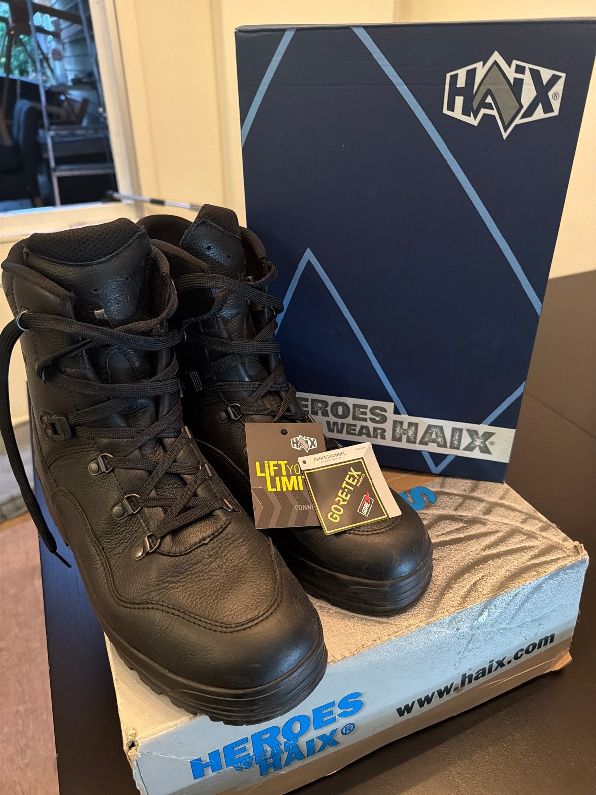 HAIX Ranger GSG 9 Boots - Maat 46 - Nieuw in doos, Verzenden, Nieuw, Zwart, Boots