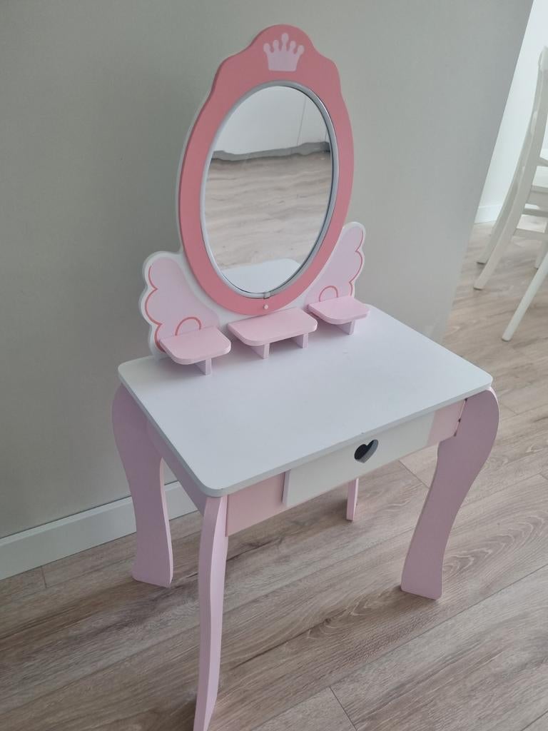 Te koop kinder kaptafel, Ophalen of Verzenden, 50 tot 100 cm, Minder dan 100 cm