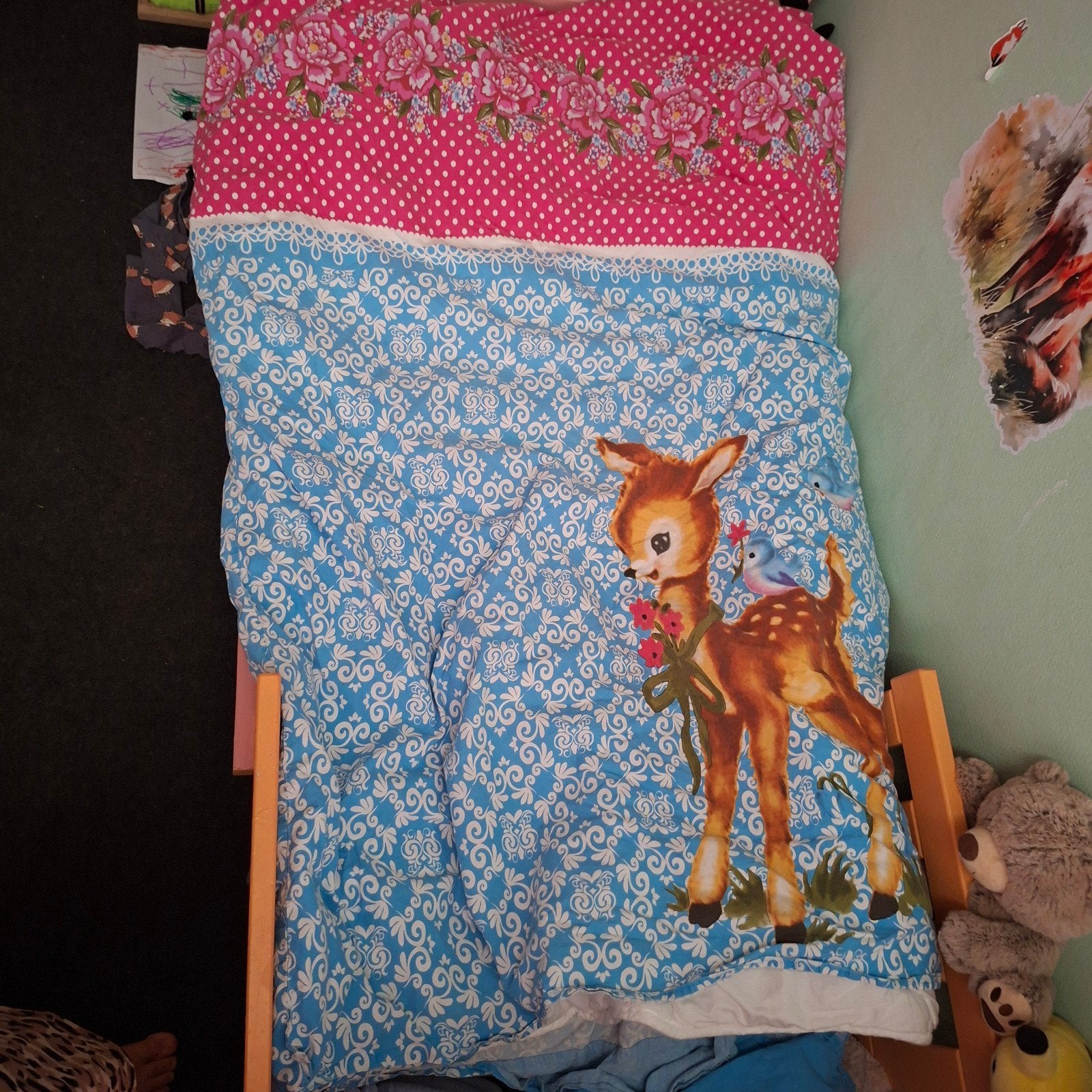 Peuter deken 120x150 incl 2 gratis hoezen, Ophalen of Verzenden, Wit, Jongetje of Meisje, Deken of Dekbed