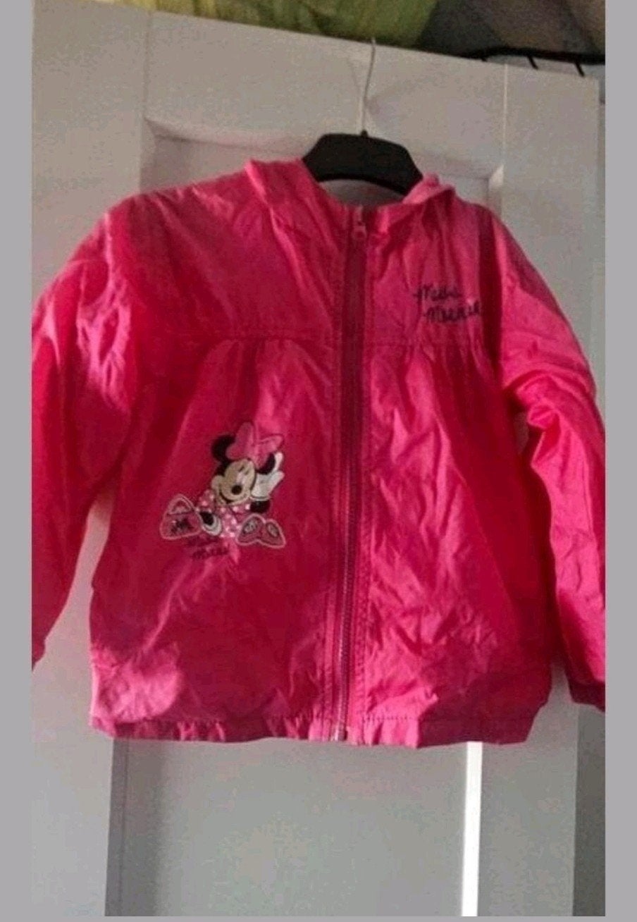 Minnie Mouse jas maat 116, Ophalen of Verzenden, Zo goed als nieuw, Meisje, Jas