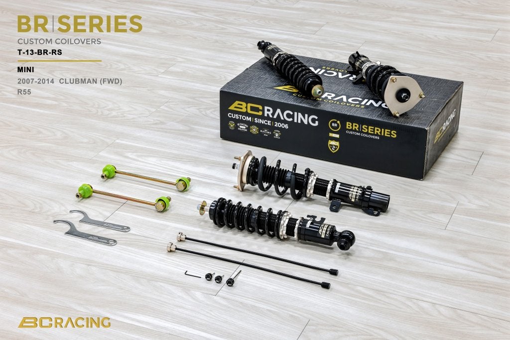 BC Racing schroefset verlaging - Mini Clubman R55 07-14, Ophalen of Verzenden