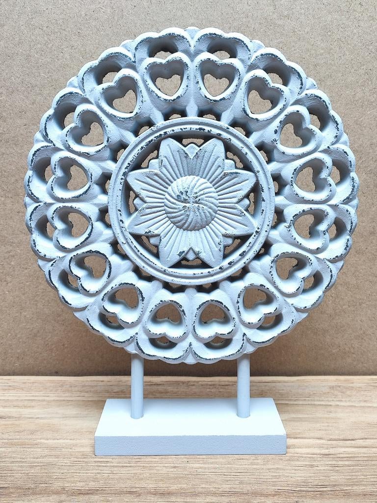 Decoratieve ornament mandala mdf hout beeldje decoratie, Hout, Gebruikt, Ophalen of Verzenden, Oosters