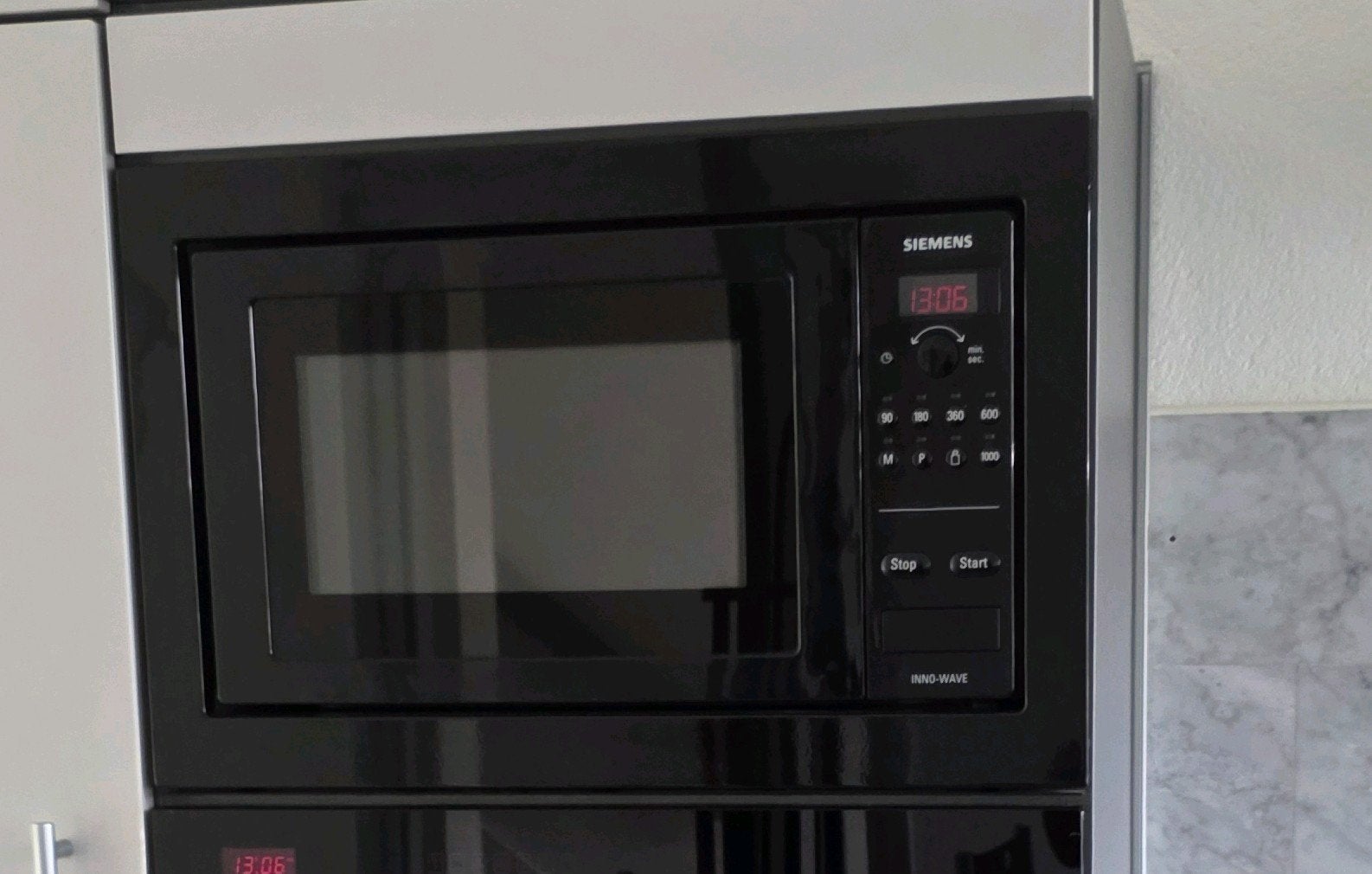 Siemens Inbouw Magnetron Zwart, Witgoed en Apparatuur, Ophalen, Gebruikt, Siemens, Combi-oven