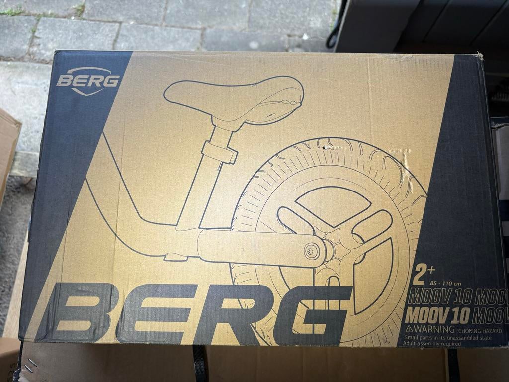 BERG Moov 10 Loopfiets Blauw - Nieuw in doos, Fietsen en Brommers, Fietsen | Kinderfietsjes, Ophalen, Nieuw, 16 tot 20 inch