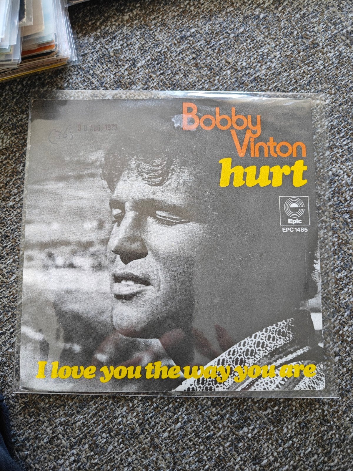 Bobby Vinton -Hurt, Ophalen of Verzenden, Gebruikt, Pop