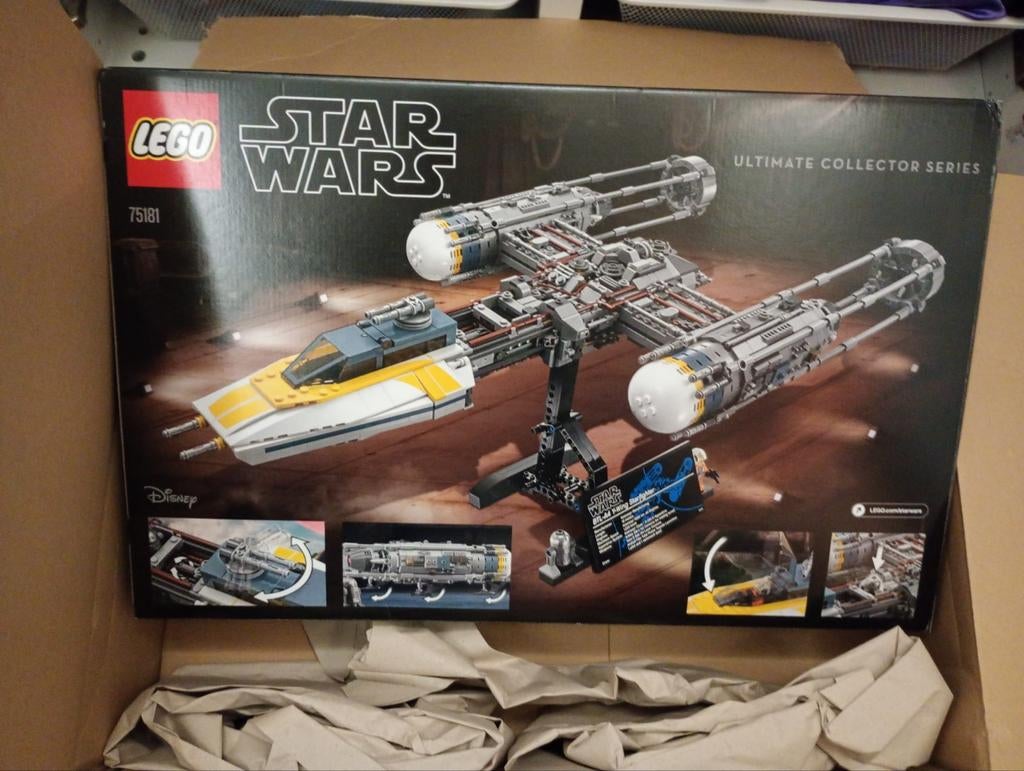 LEGO Star Wars UCS Y-Wing Starfighter 75181 Nieuw, Star Wars, Lego, Nieuw, Ophalen of Verzenden