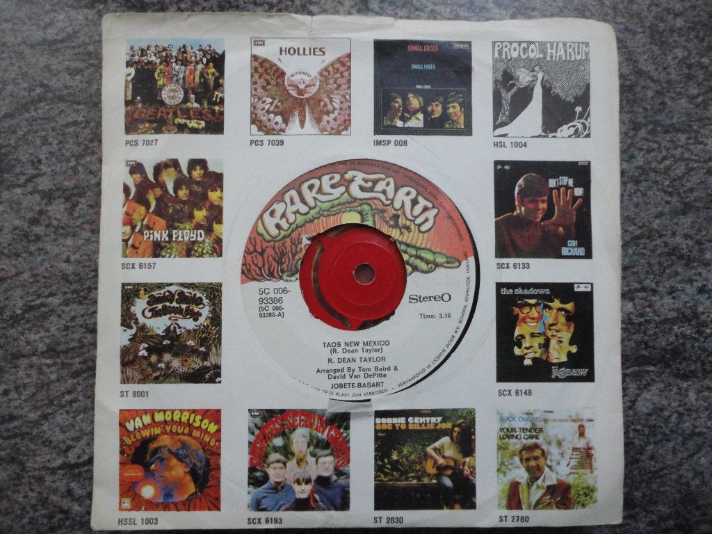 R. Dean Taylor - Taos new Mexico NL 1972, Gebruikt, Originele persing, 7 inch, Ophalen of Verzenden