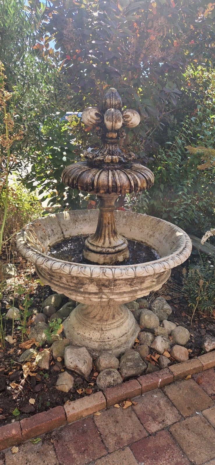 fontein, Ophalen, Gebruikt, Beton, Fontein