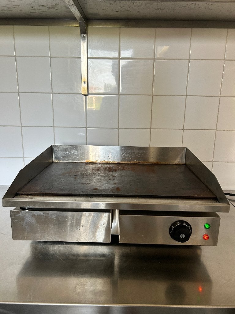 Professionele Bakplaat Grillplaat Plancha, Ophalen, Zo goed als nieuw
