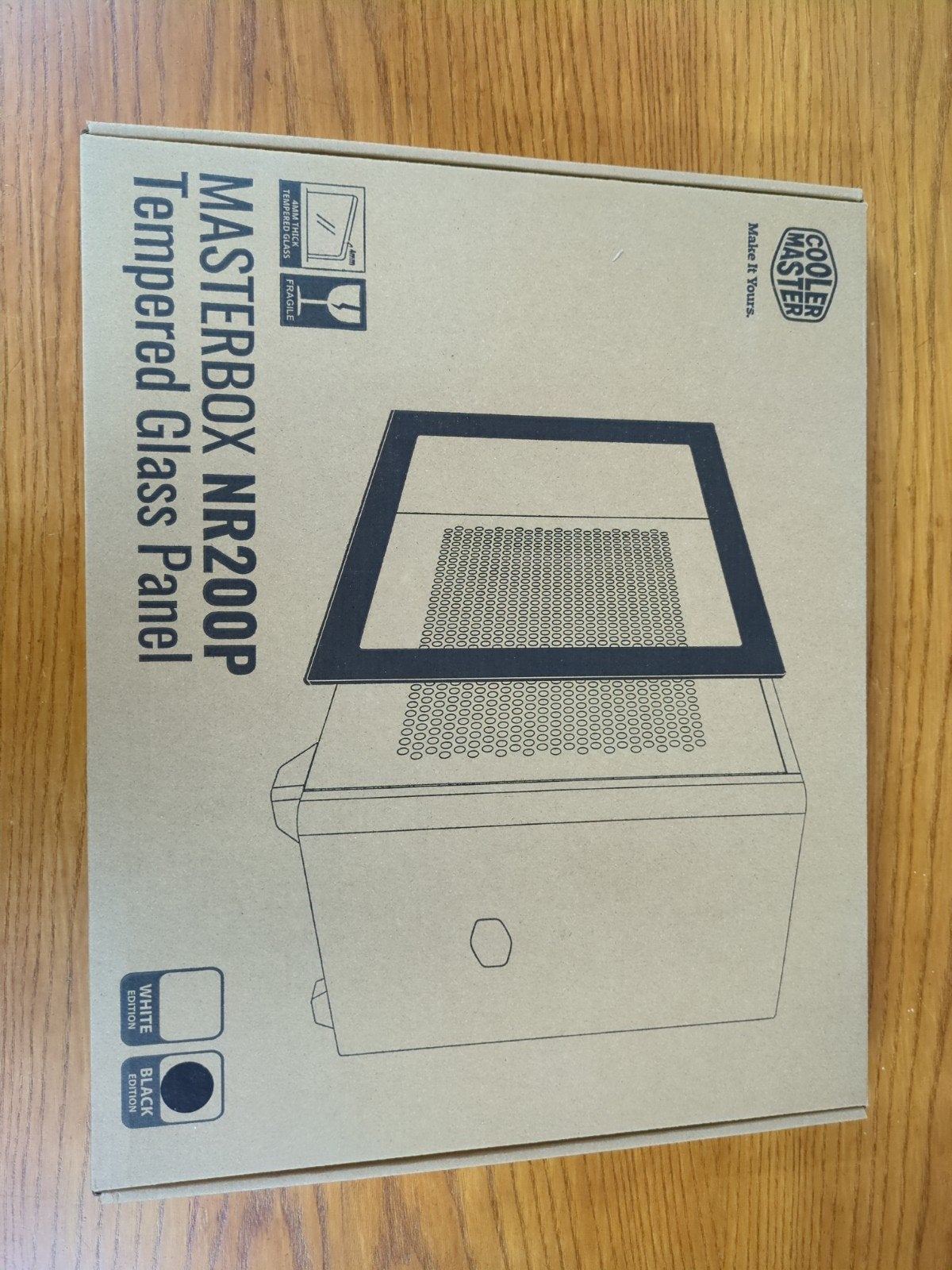 Cooler Master NR200P tempered glass panel, Computers en Software, Computerbehuizingen, Ophalen of Verzenden, Nieuw