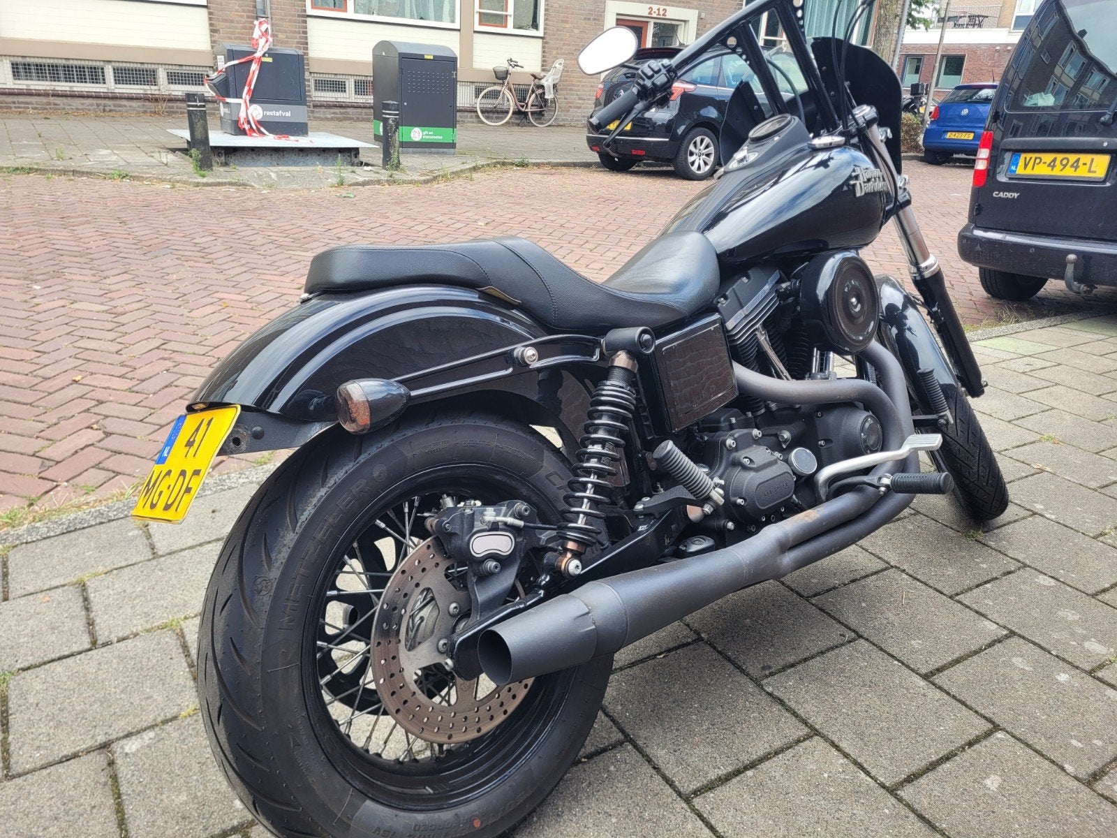 Harley-Davidson Dyna Street Bob FXDB 2014, Motoren, 2 cilinders, Gebruikt, Particulier, 1700 cc