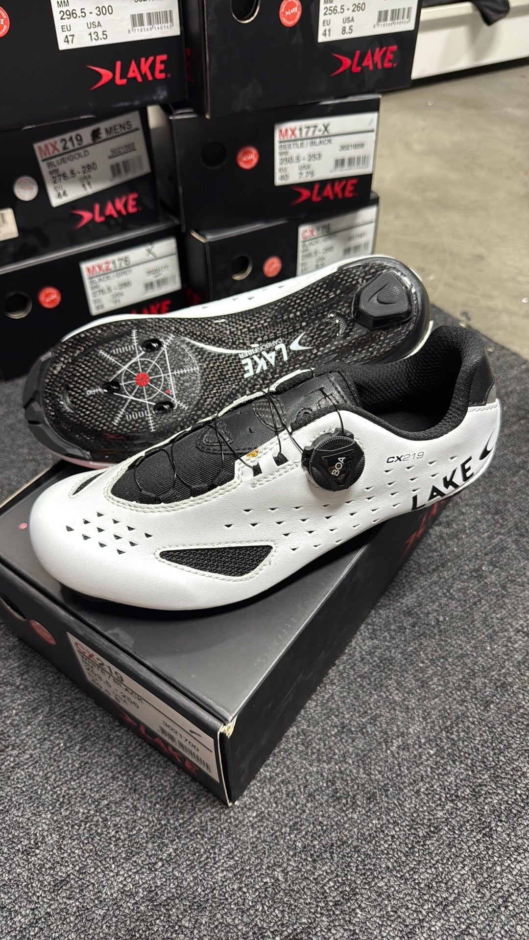Lake cx219 wielerschoenen nieuw maat 40.5, Schoenen, Nieuw, Ophalen of Verzenden, N