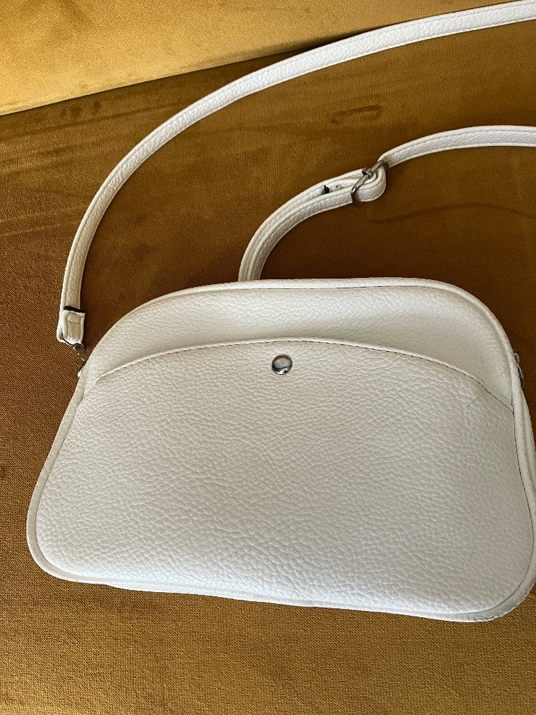 Cross body tas, Ophalen of Verzenden, Zo goed als nieuw, Wit, Overige merken