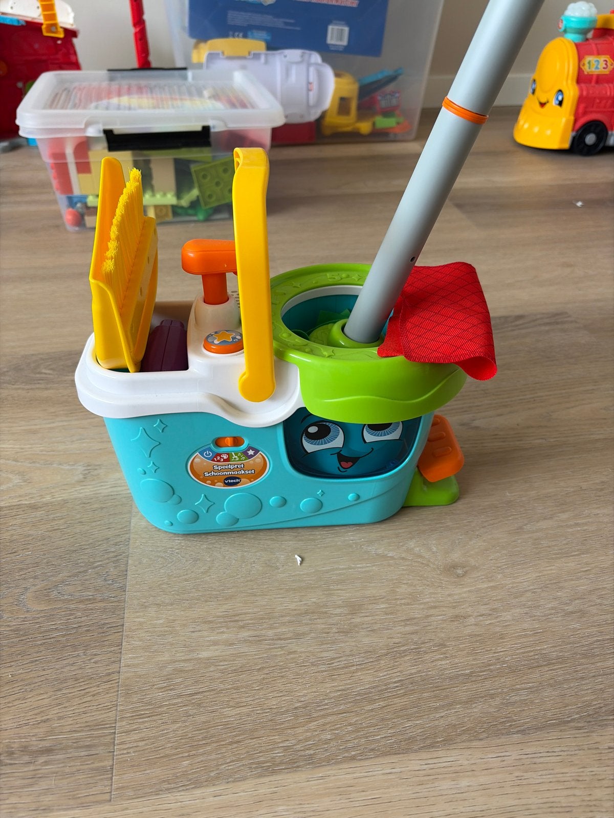 VTech Speelpret Schoonmaakset - Interactief Speelgoed, Ophalen, Zo goed als nieuw, Jongen of Meisje