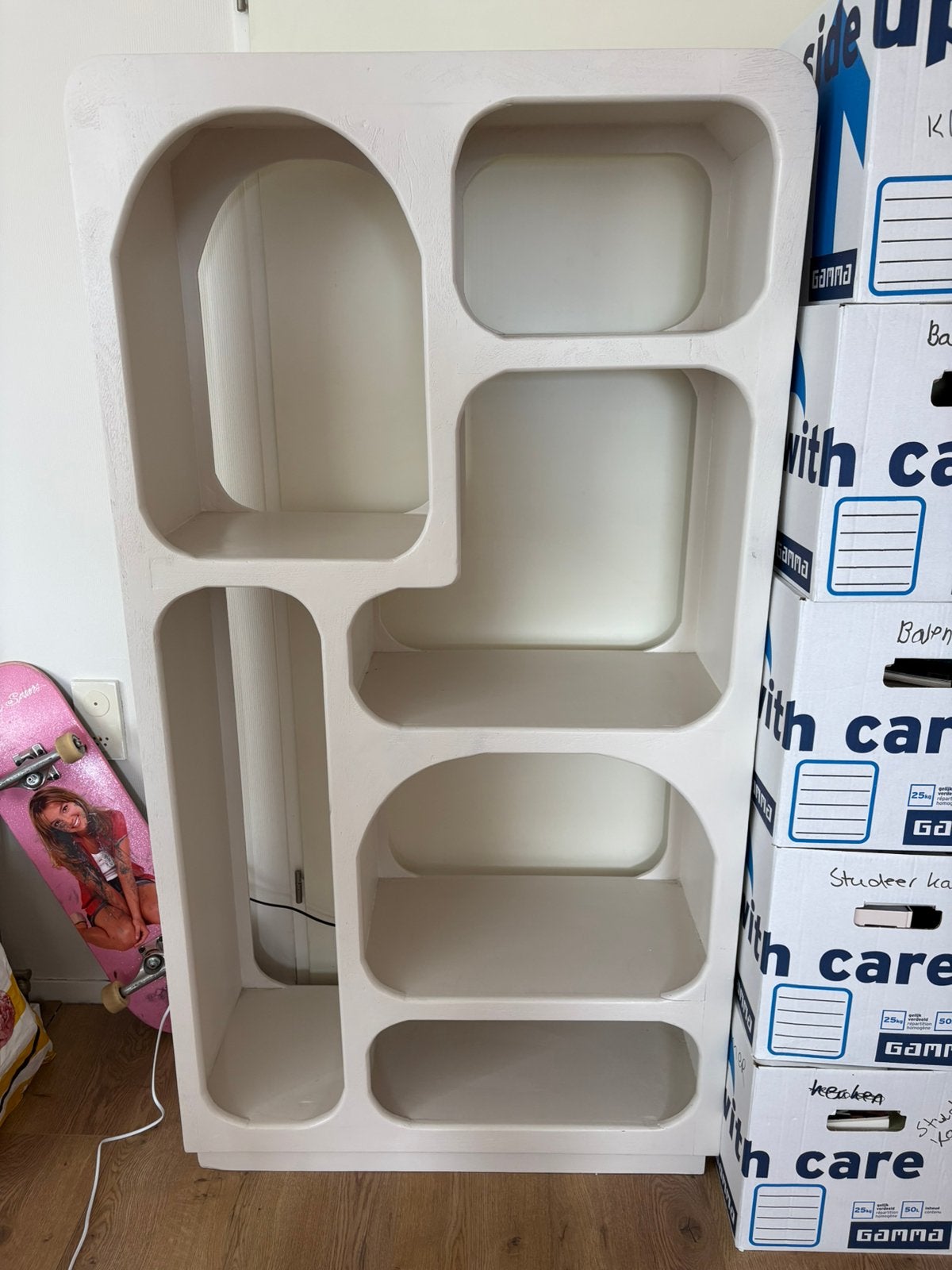 Organische kast, 1 jaar oude - beige, Huis en Inrichting, Kasten | Overige, Ophalen, Zo goed als nieuw