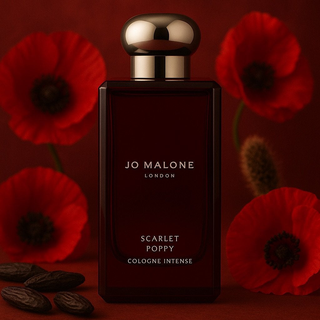 Jo malone - scarlet poppy, Ophalen of Verzenden, Zo goed als nieuw