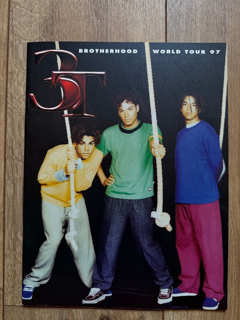 3T Brotherhood Tour Program (Michael Jackson neefjes), Ophalen of Verzenden, Zo goed als nieuw, Boek, Tijdschrift of Artikel