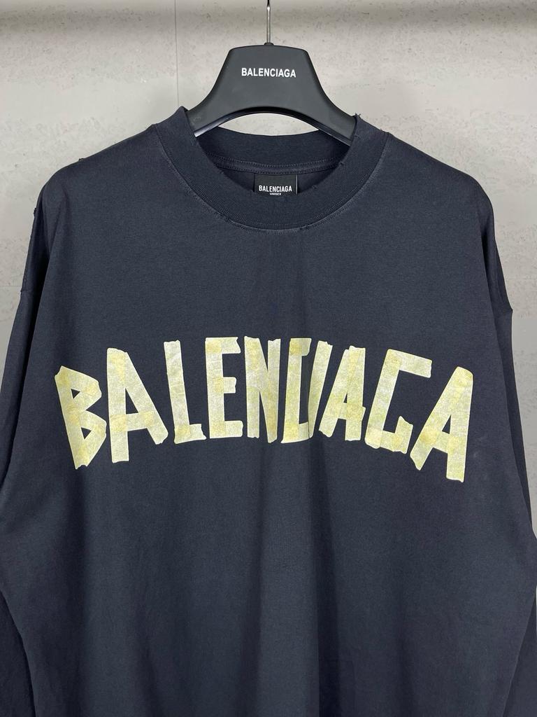 Balenciaga Longsleeve, Verzenden, Nieuw, Overige maten, Zwart