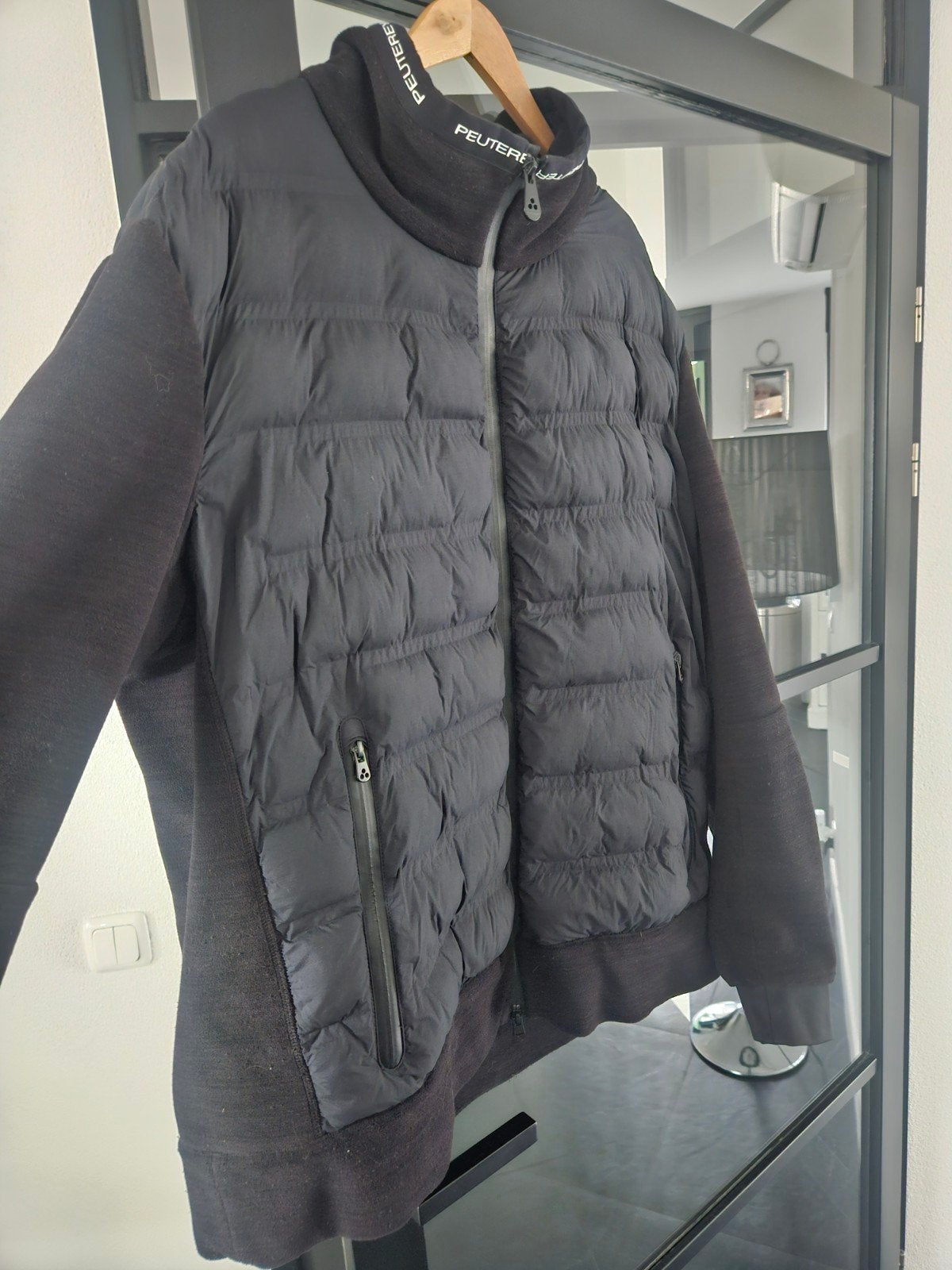 Peuterey Heren Jas Zwart - Maat 2XL, Zwart, Overige maten, Ophalen of Verzenden, Zo goed als nieuw