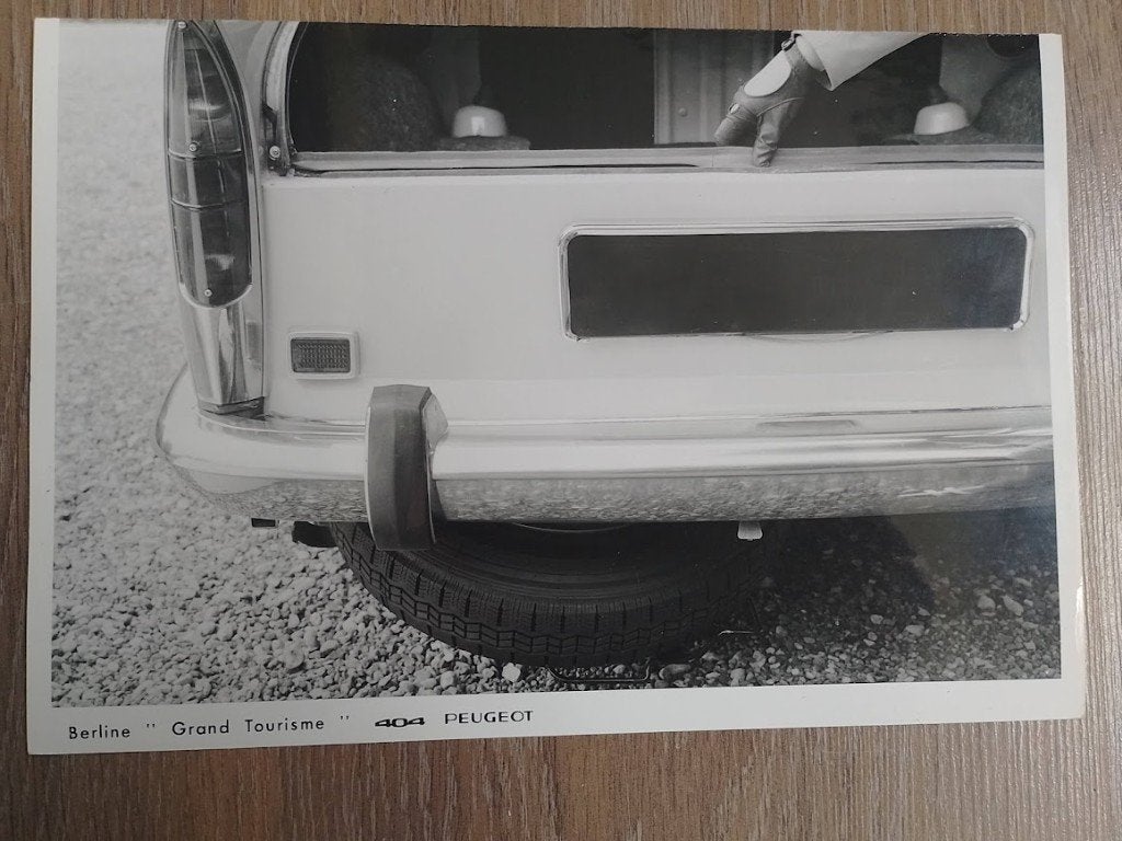 Peugeot 404 persfoto  1971, Ophalen of Verzenden, Nieuw, Peugeot