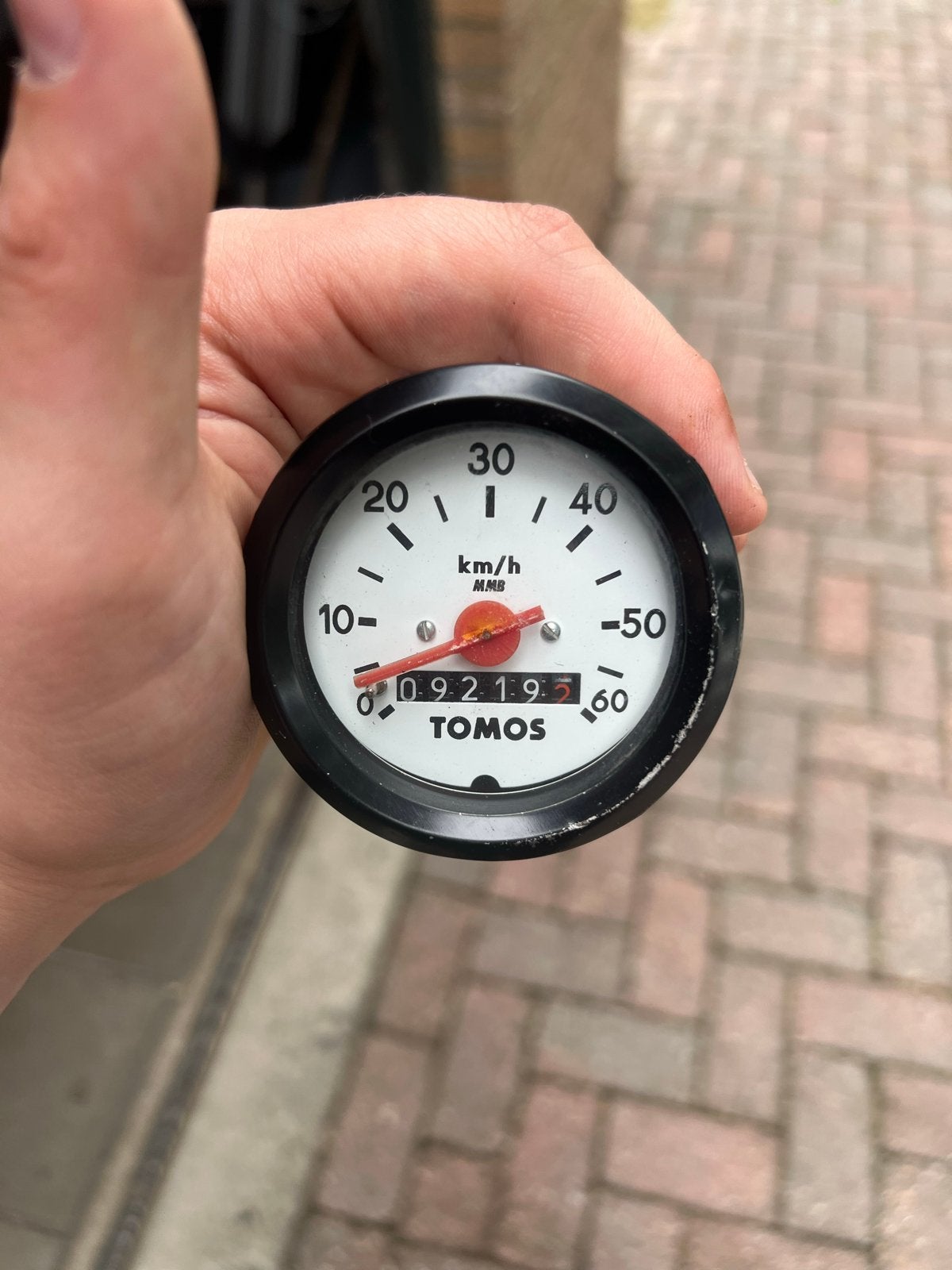 Tomos kilometerteller, Fietsen en Brommers, Ophalen of Verzenden, Gebruikt