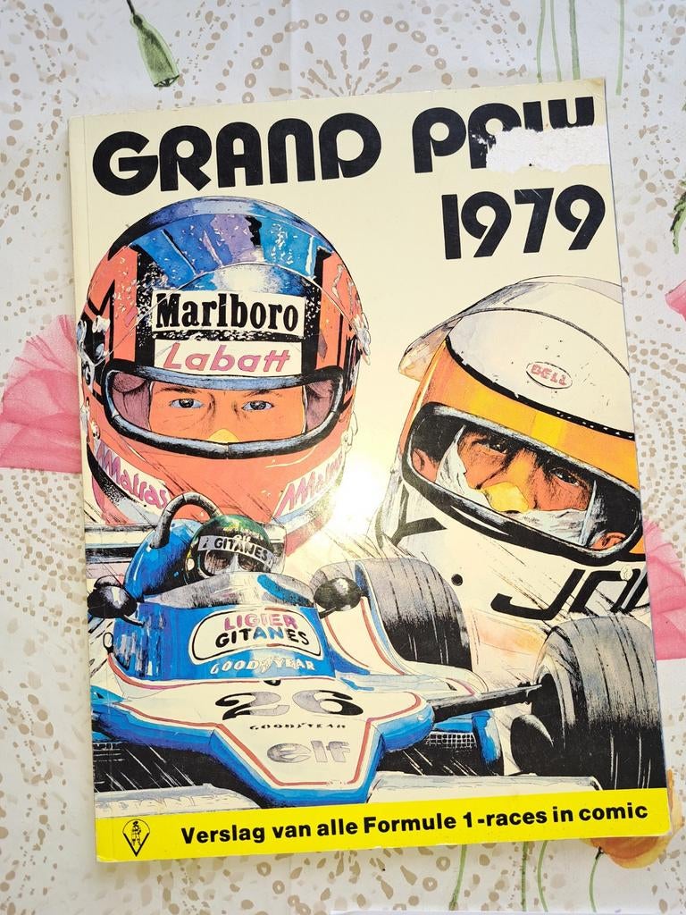 Formule 1 Seizoen 1979 Stripboek - Grand Prix 1979, Ophalen of Verzenden