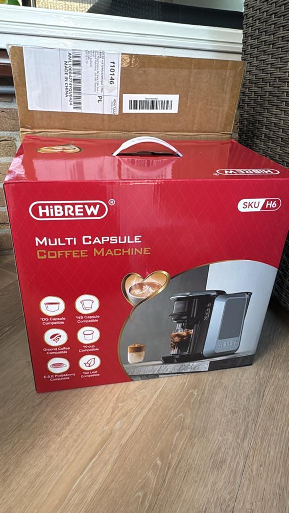 HiBREW H6 Multi Capsule Koffiemachine, Ophalen, Koffiemachine, Gemalen koffie, Zo goed als nieuw