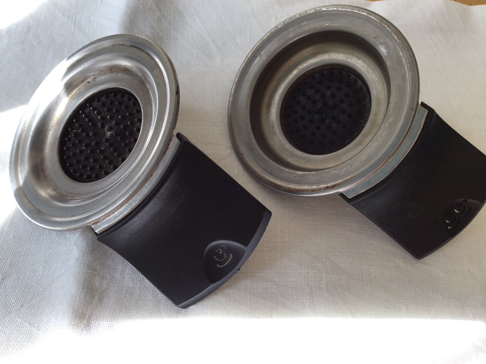 Senseo koffiepadhouders 1- en 2-kops (CSA 210/70), Ophalen of Verzenden, Gebruikt, Overige modellen, Koffiepads en cups