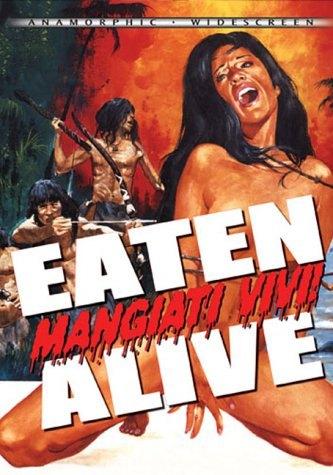 Umberto Lenzi - 'Eaten Alive!' (import, regio 1), Vanaf 16 jaar, Ophalen of Verzenden, Zo goed als nieuw, Gore