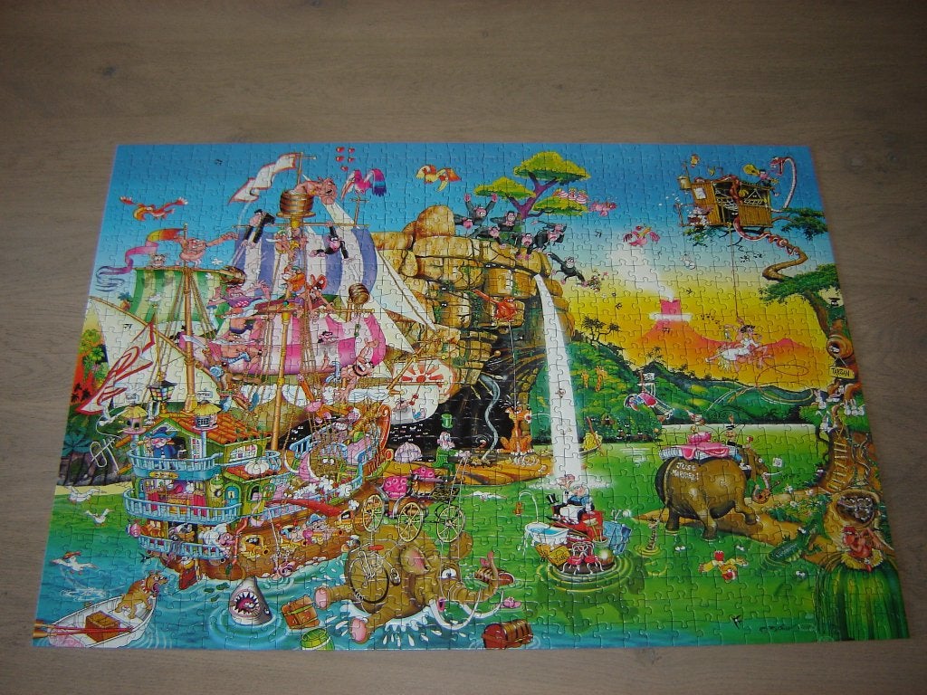 Puzzel Schmidt JUST MARRIED 1000 st., Ophalen of Verzenden, 500 t/m 1500 stukjes, Zo goed als nieuw, Legpuzzel