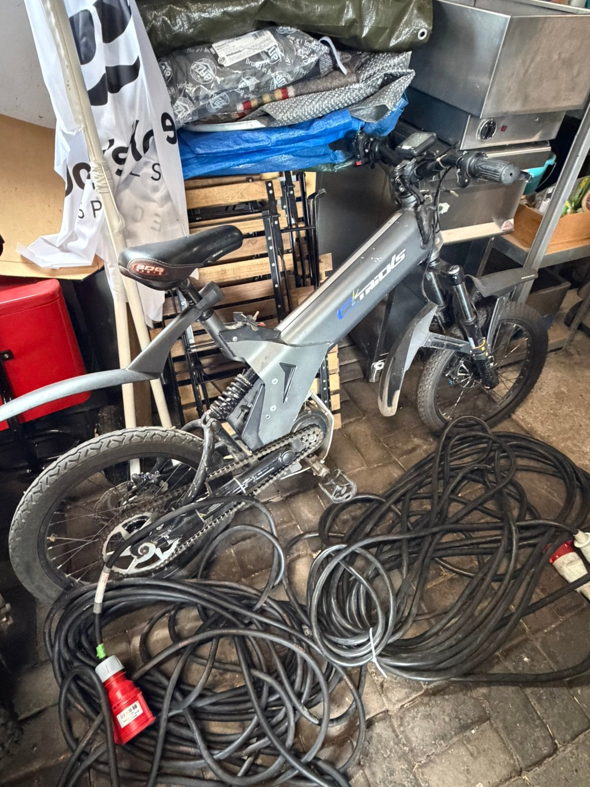 ‼️ Unieke Etricks elektrische stunt bike ‼️ PIJLSNEL, Ophalen, Gebruikt