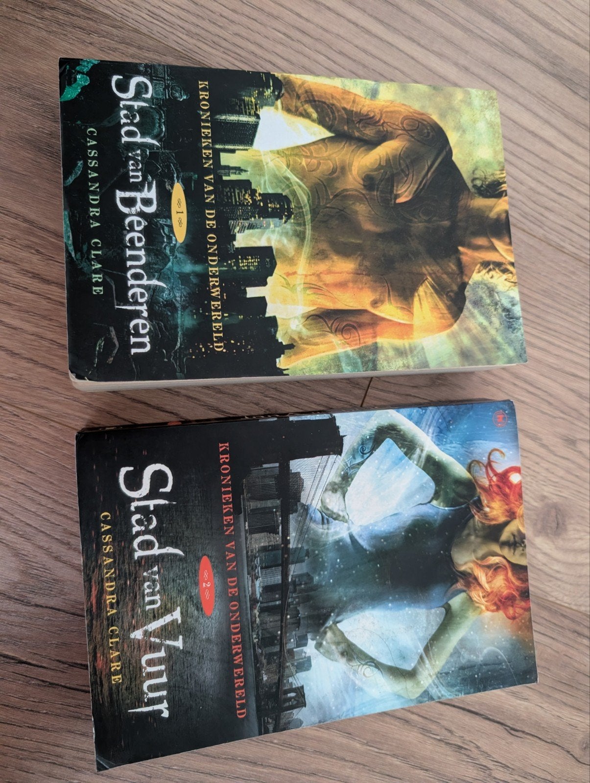 Stad van Beenderen & Stad van Vuur - Cassandra Clare, Boeken, Ophalen of Verzenden, Zo goed als nieuw, Cassandra Clare