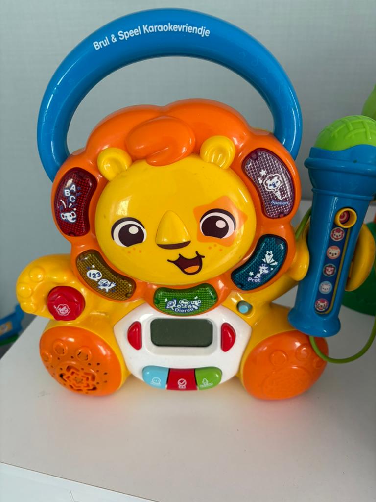 Vtech brul en speel karaoke vriendje, Ophalen, Zo goed als nieuw, 6 maanden tot 2 jaar