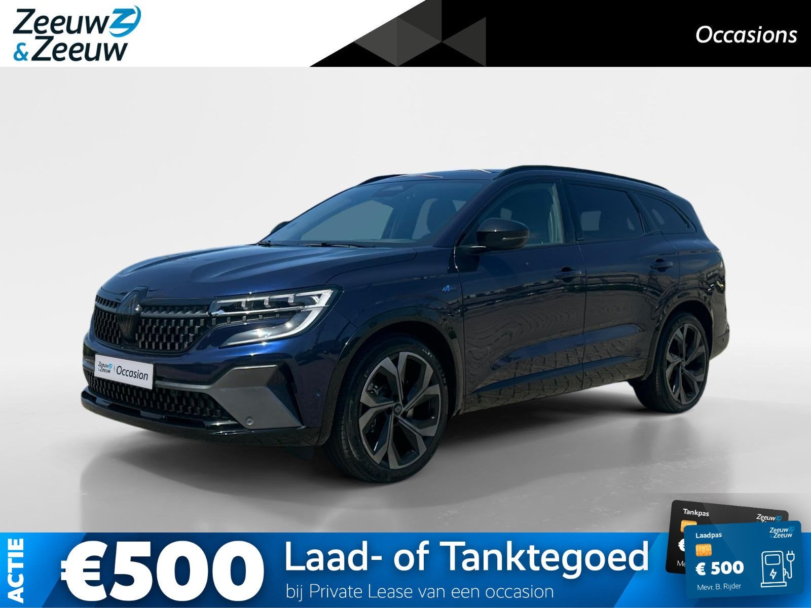 Renault Espace E-Tech full hybrid 200 esprit Alpine 5p. | Au, Auto's, 12 maanden, Gebruikt, Euro 6, 1199 cc