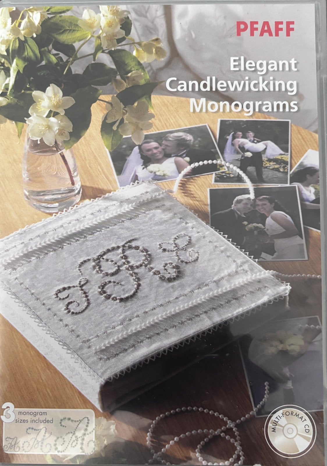 Elegant Candlewicking monograms borduurmachine, Ophalen of Verzenden, Zo goed als nieuw