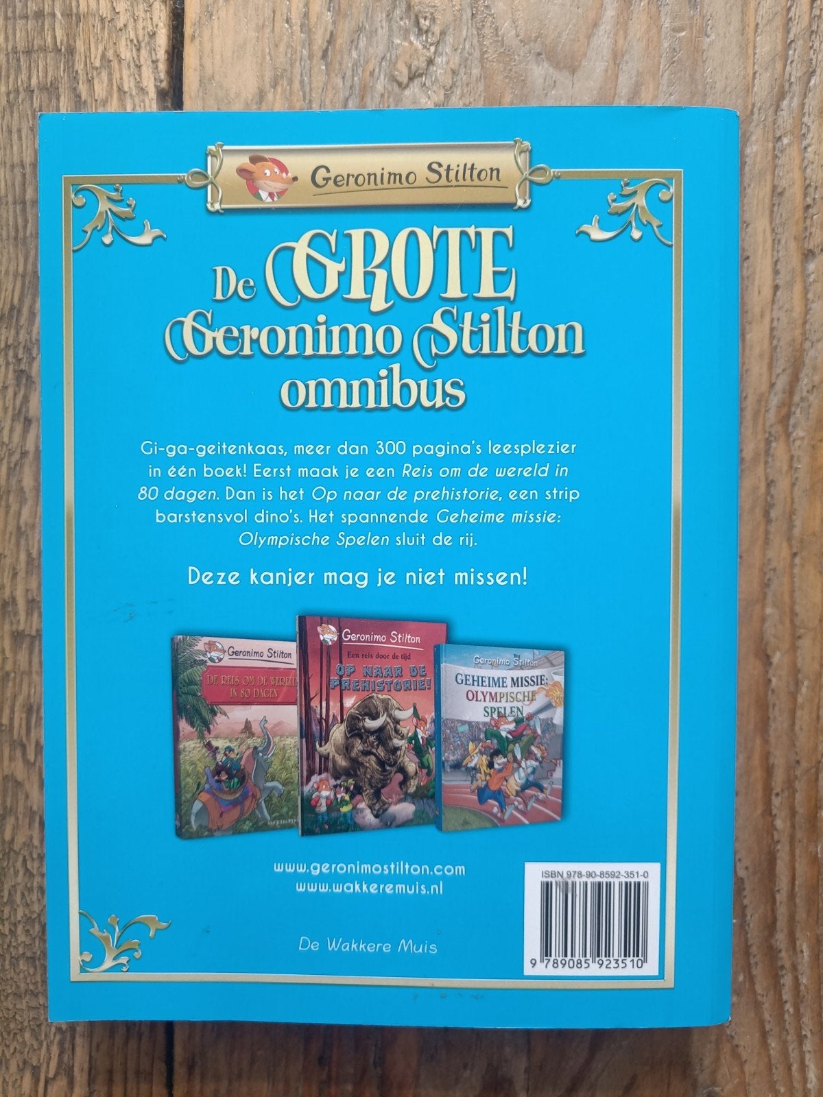 3 Boeken van Geronimo Stilton., Boeken, Fantasy, Ophalen of Verzenden, Zo goed als nieuw