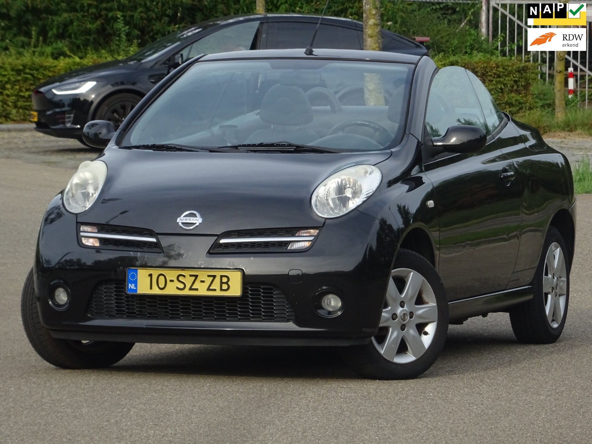 Nissan Micra C+C 1.4 Tekna CABRIO NAP/CLIMA/APK 09-2027, Auto's, Voorwielaandrijving, 15 km/l, Gebruikt, 750 kg